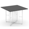 Стол переговорный квадратный, на металлокаркасе