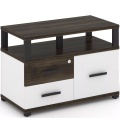 Тумба приставная широкая 2 ящика + 1 распашной фасад. С надставкой широкой.