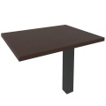 Брифинг для прямолинейного стола (антрацит опора)