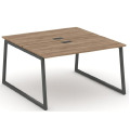 Рабочая станция двухсторонняя на T1-образных опорах 40х40 (Левый/Правый)