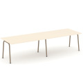 Стол переговорный на металлокаркасе