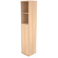 Офисный шкаф высокий узкий полузакрытый(Л/Пр)