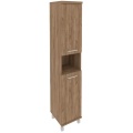 Офисный шкаф высокий узкий (левый)