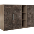 Офисный шкаф средний 3 створки, с нишей
