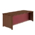 Стол руководителя с панелью до пола