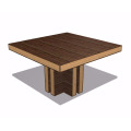 Стол журнальный квадратный