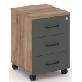 Тумба мобильная 3 ящика. Стандартные колеса
