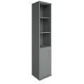 Офисный шкаф высокий узкий левый/правый