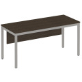 Стол письменный на металлокаркасе с экраном ДСП