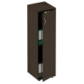 Офисный шкаф для документов узкий закрытый