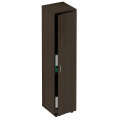 Офисный шкаф для документов узкий закрытый
