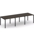 Стол для переговоров на металлокаркасе (3 столешницы)