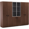 Офисный шкаф комбинированный  с гардеробом и шкафом для документов (6 дверей)