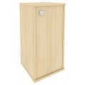 Офисный шкаф узкий низкий Л/Пр