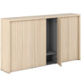 Средний Офисный шкаф для документов (2шт) и гардероб+обвязка