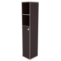 Офисный шкаф высокий узкий полузакрытый(Л/Пр)