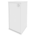 Офисный шкаф низкий узкий левый