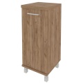 Офисный шкаф низкий узкий (правый)