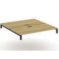 Двойной Стол надставка на две опорные тумбы