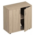 Офисный шкаф низкий 2-х дверный