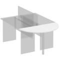 Брифинг-приставка к столу (без опоры)