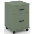Тумба мобильная 1 ящик + 1 распашной фасад.