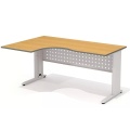 Стол рабочий эргономичный, на металлокаркасе