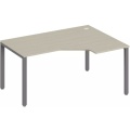 Стол эргономичный Trend на П-образном металлокаркасе, правый