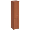 Офисный шкаф для документов узкий закрытый