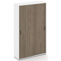 Офисный шкаф-купе с полками, задняя стенка ЛДСП