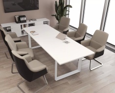 Столы Onix Metal-O White
